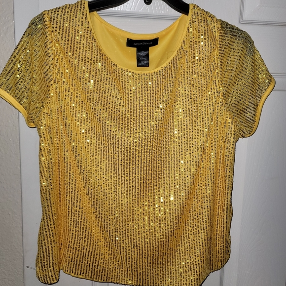 Sequin crop top - Picture 1 of 4